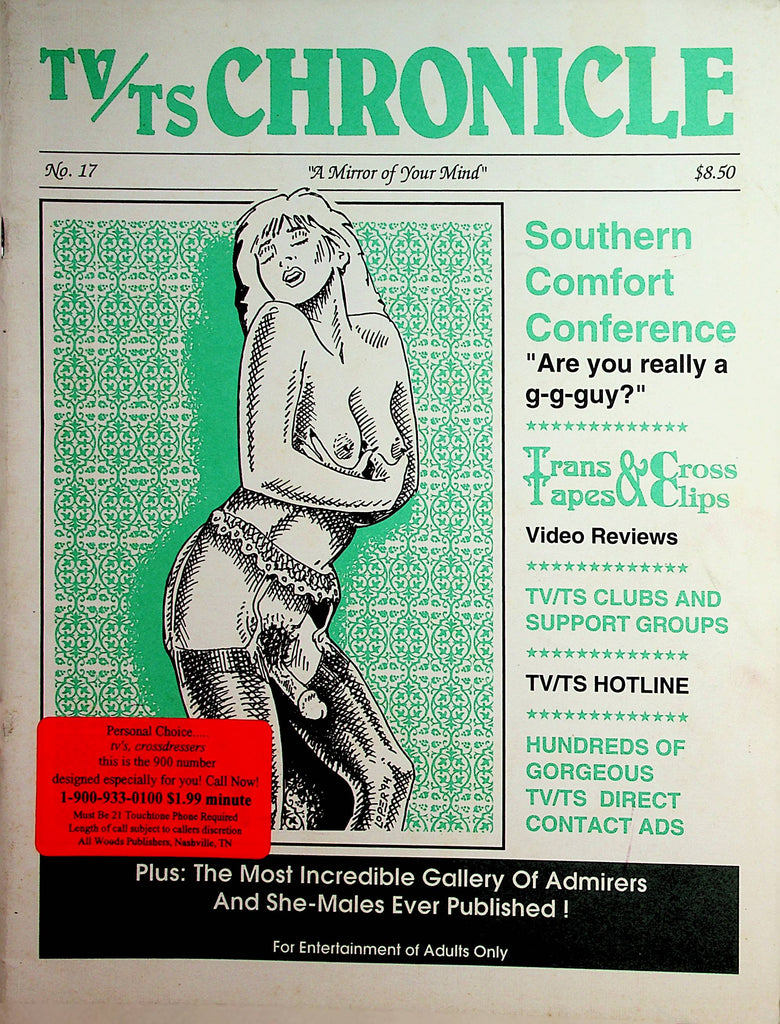 TV/TS Chronicle Magazine  Most Incredible She-Males  #17  1994   123021lm-dm