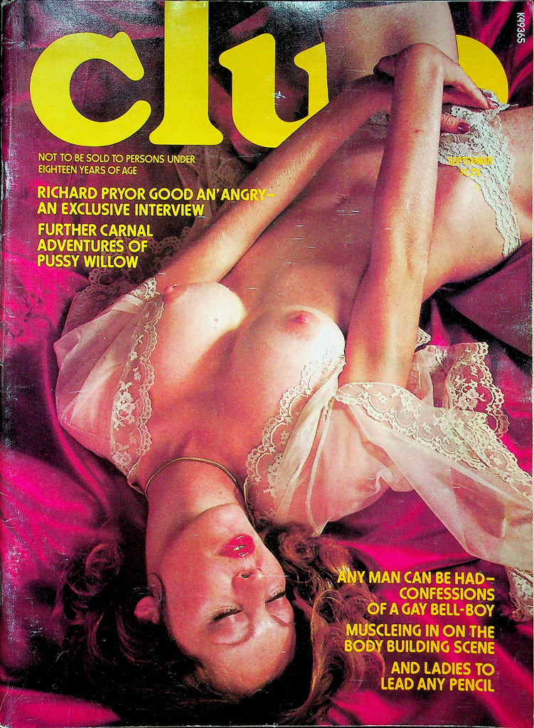 Club Magazine Richard Pryor Interview & Tamara  & Jacqui September 1976 081922RP