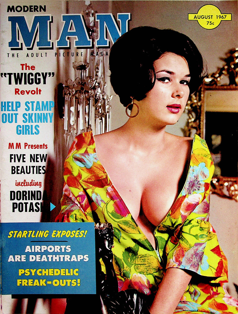 Modern Man Busty Magazine  Covergirl Dorinda August 1967   080622lm-p