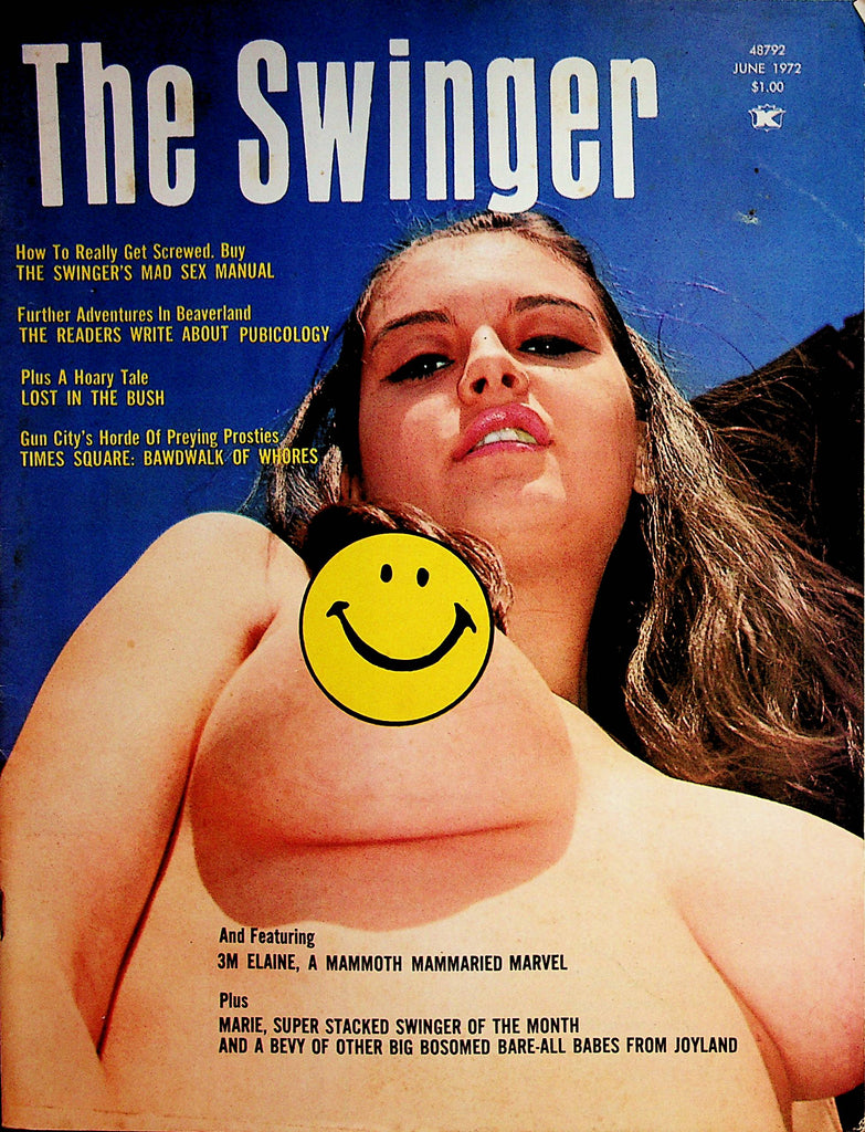 The Swinger Busty Magazine  Centerfold Girl Busty Marie  June 1972   081222lm-p2