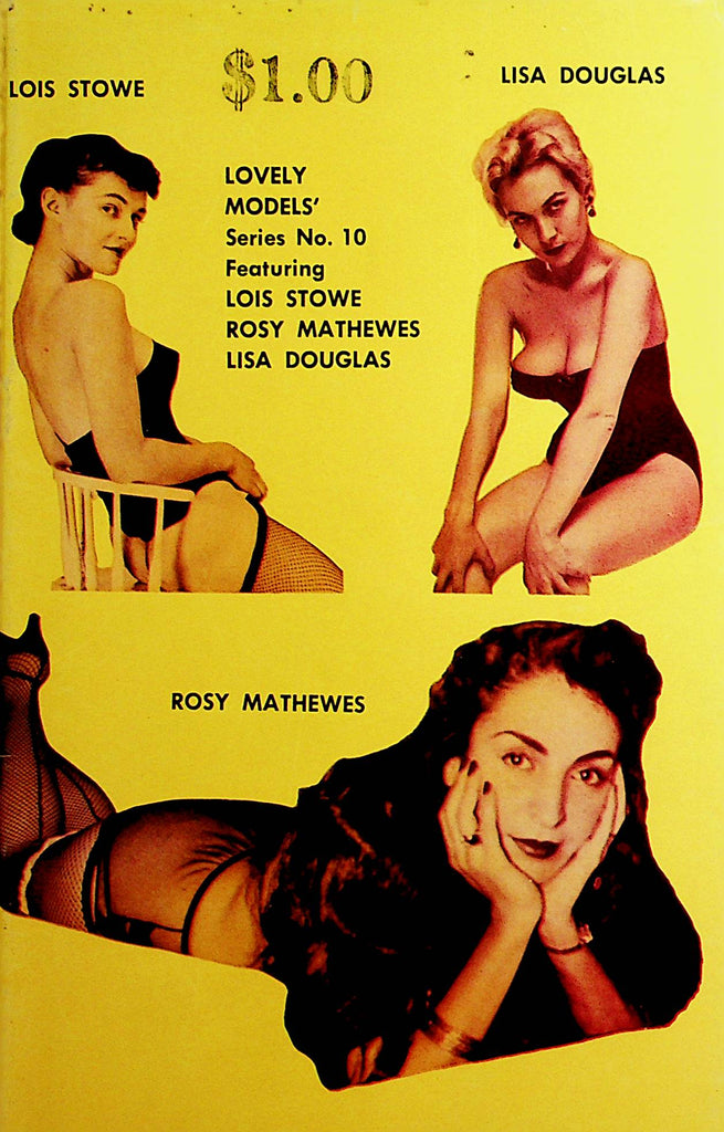 Lovely Models' Digest Magazine  Lois Stowe, Rosy Mathews, Lisa Douglas #10  1960's     110121lm-dm