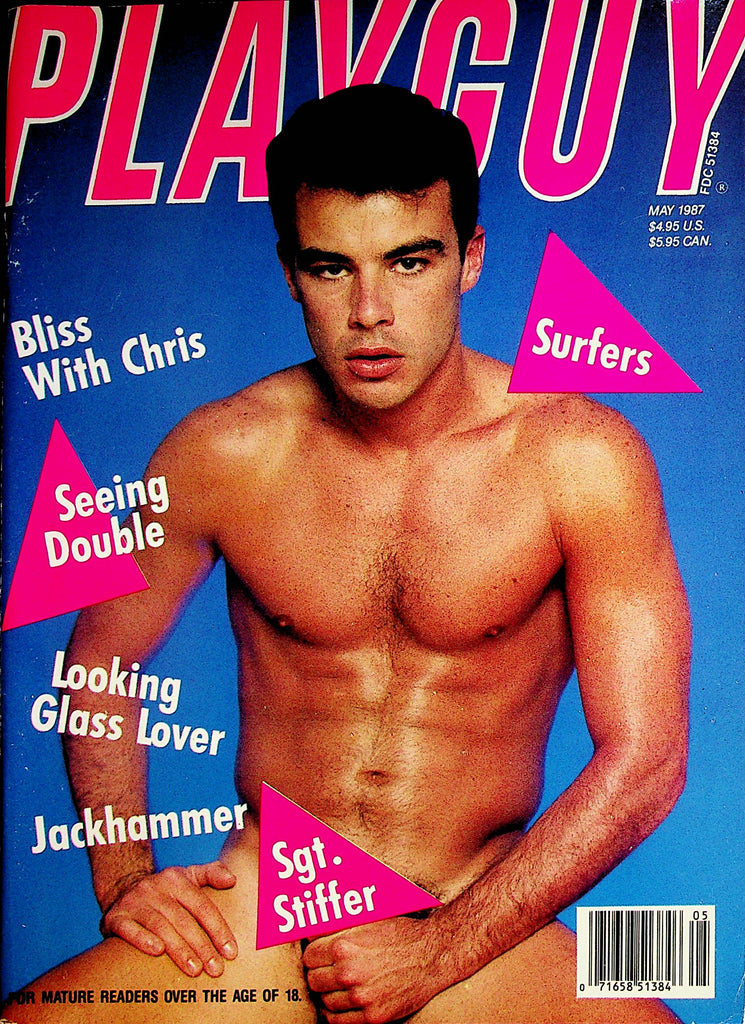 Playguy Gay Magazine   Sgt. Stiffer / Bliss With Chris  May 1987    080522lm-p