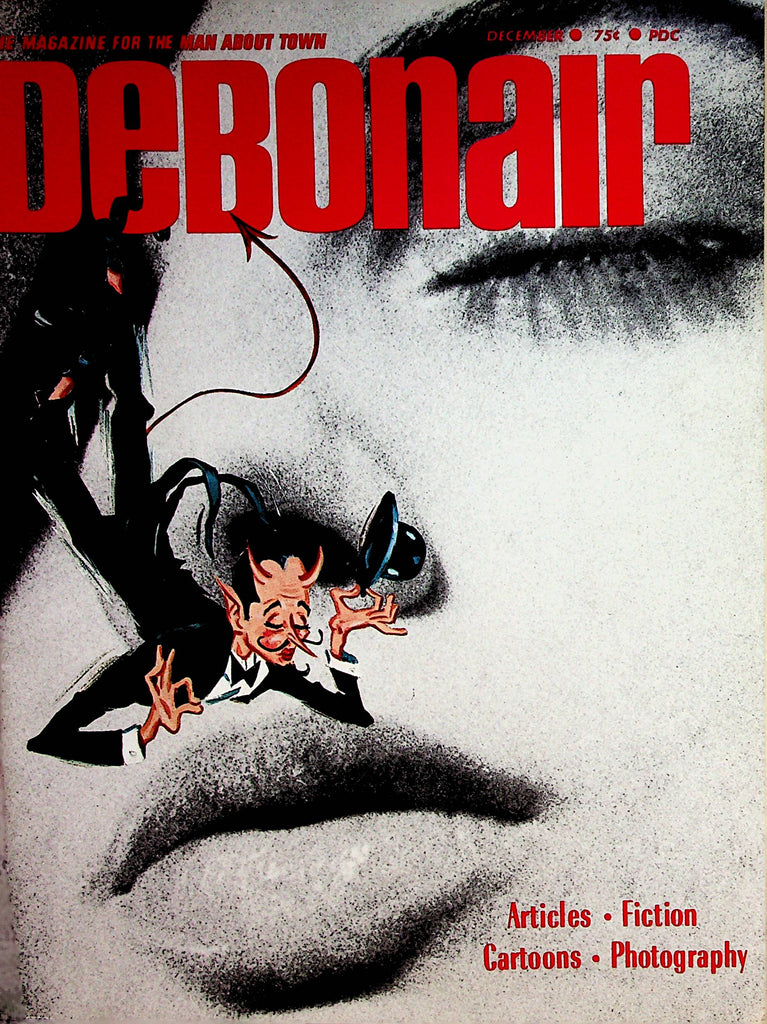 Debonair Busty Magazine  Centerfold Girl Nora Allison  December 1966     083122lm-p