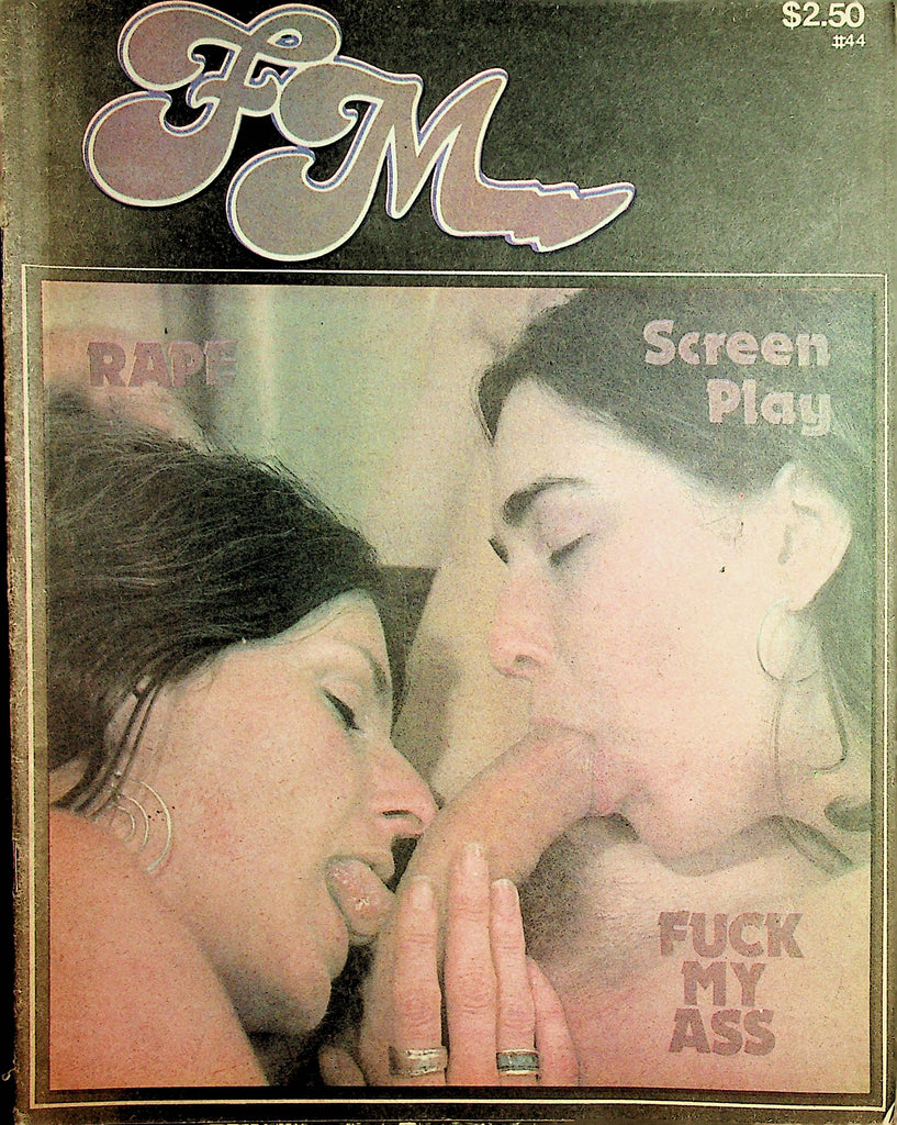 FM Newspaper Magazine  Fuck My Ass #44 1980's    091120lm-sh2
