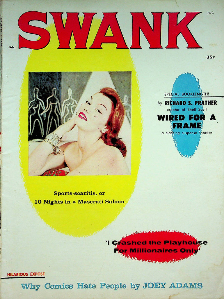 Swank Magazine Debbie And The King Of Siam January 1960  042822RP