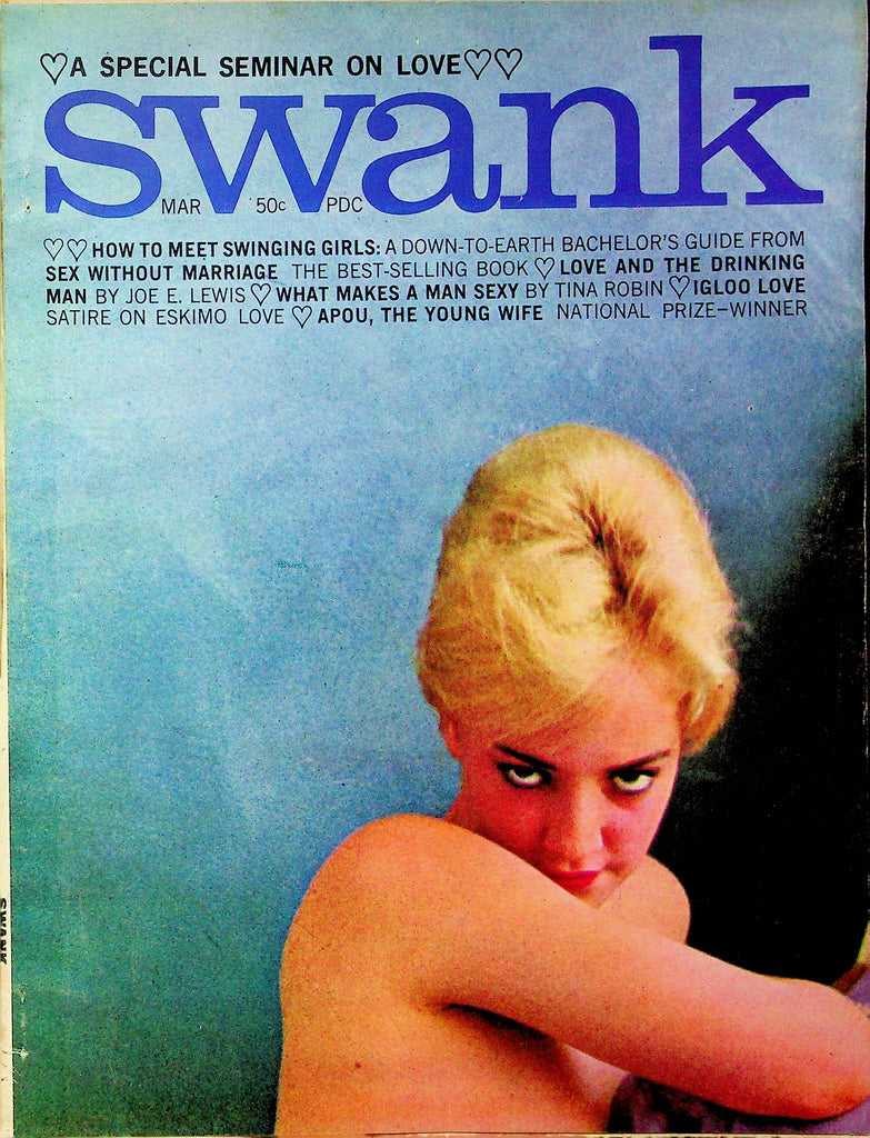 Swank Adult Magazine Odyssey Of Mose Allison March 1963 032923RP