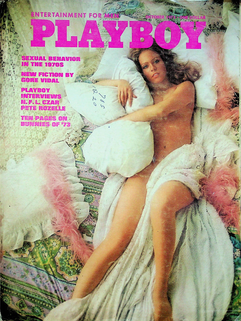 Playboy Magazine N.F.L. Czar Pete Rozelle October 1973 081222RP
