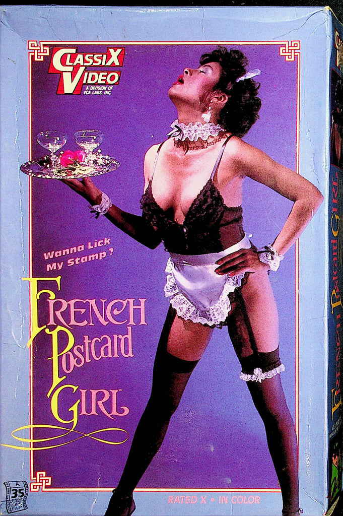 French Postcard Girl VHS  Tina Russell / Jaquliene Bardot  X 1987 ClassiX Video   011622lm-dm