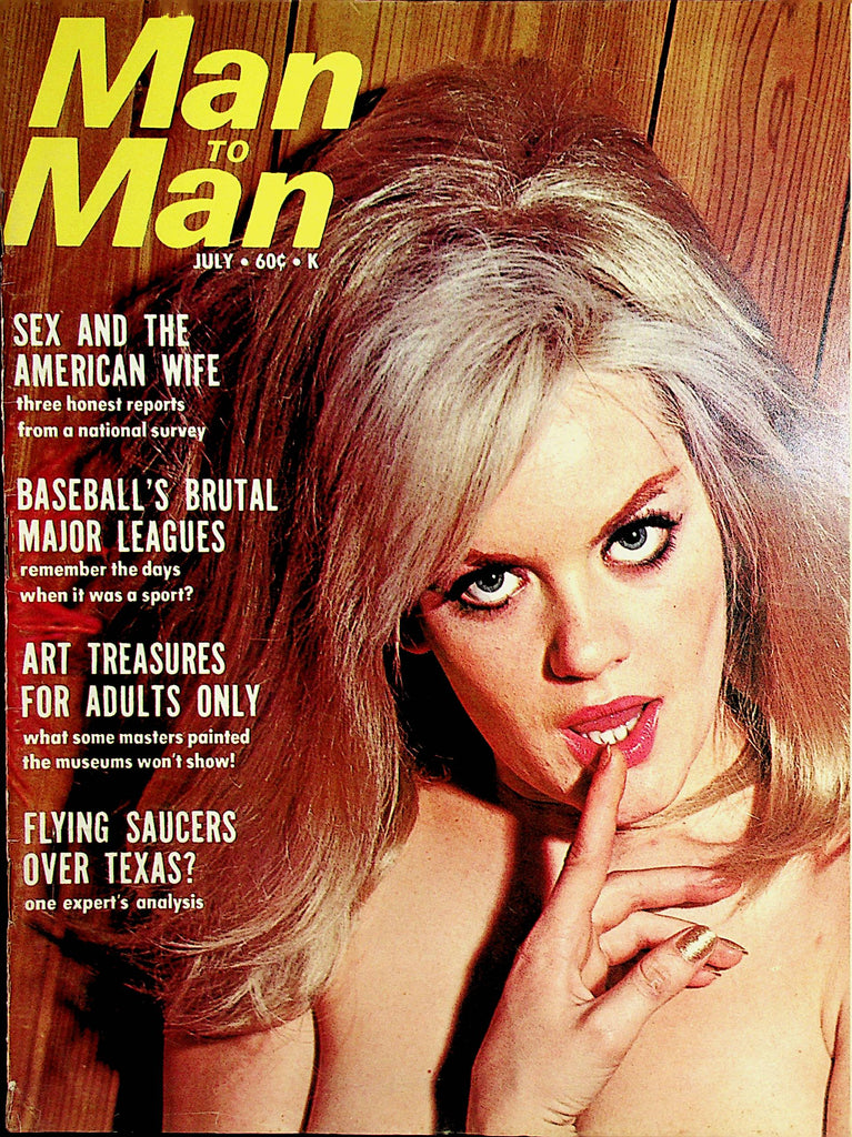 Man to Man Busty Magazine  Centerfold Faye Henderson July 1967    011822lm-dm