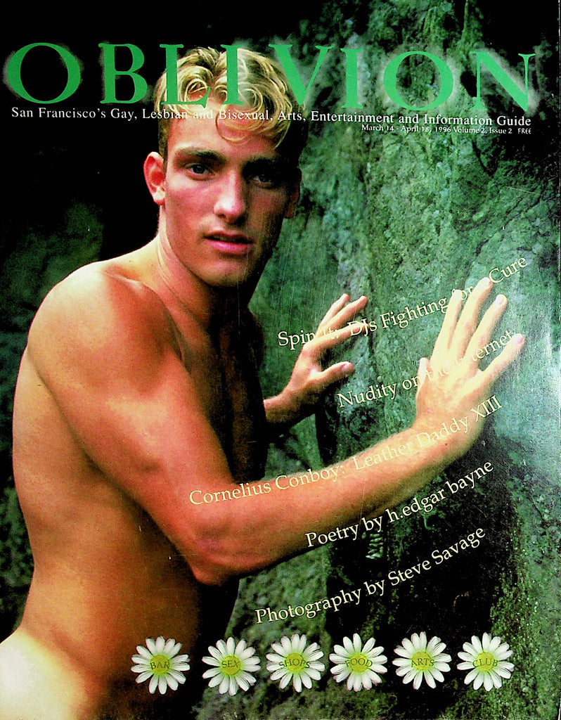 Oblivion San Francisco's Gay and Lesbian Entertainment & Information Guide April 1996     092821lm-dm