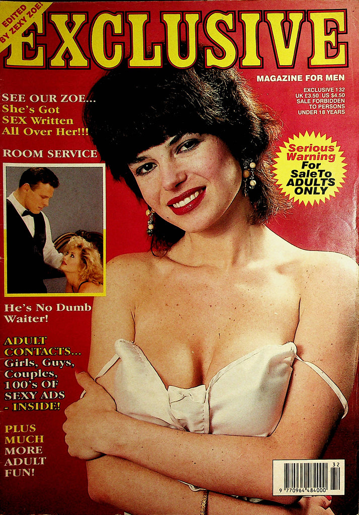 Exclusive Busty Magazine  Covergirl Zoe  #132  1992     121521lm-dm2
