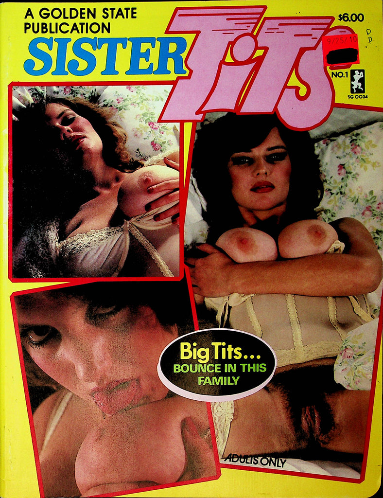 Sister Tits Magazine  Busty Kay #1  1980's  Golden State Publication  040920lm-sh