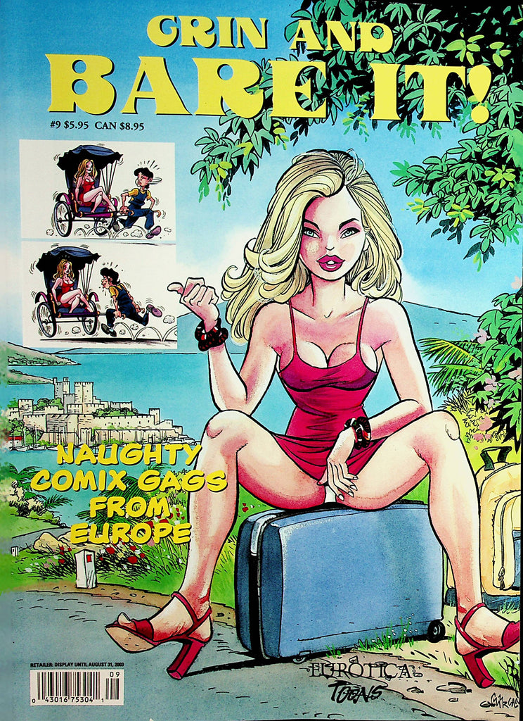 Grin And Bare It! Eurotica Toons Magazine  #9 2003   092821lm-dm