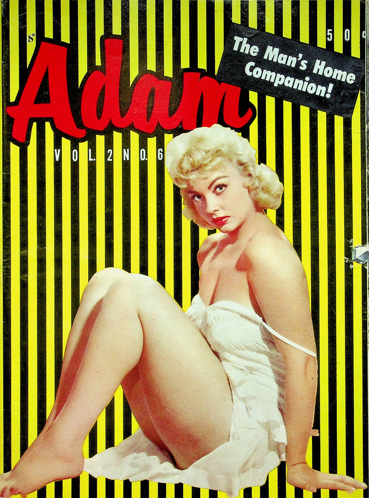 Adam Magazine Shirley Hauser Paula McNeil & Jeanne Carmen Vol.2 No.6 1958 063022RP