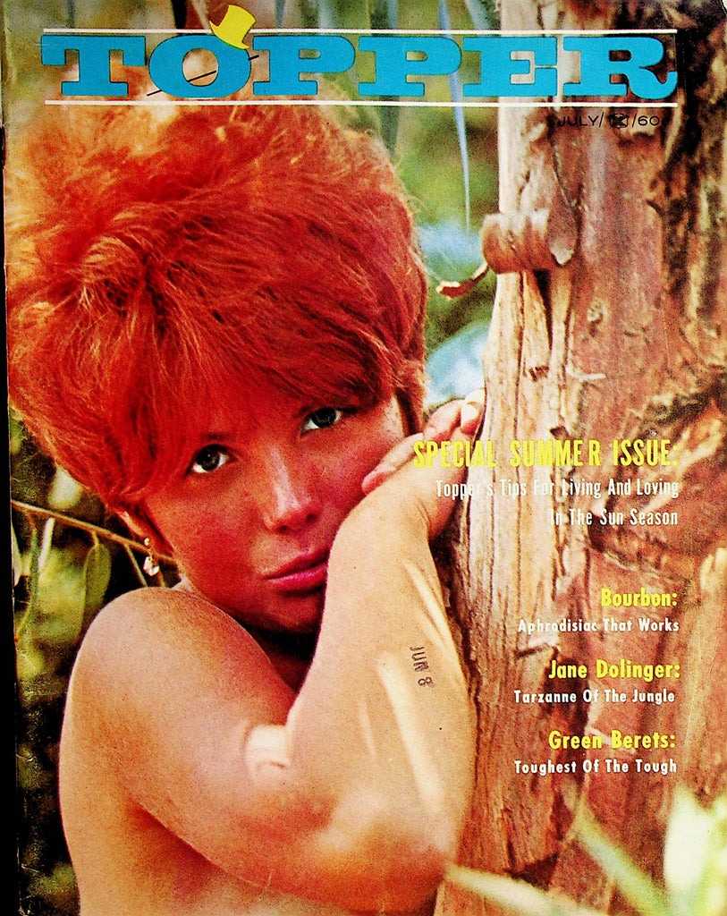 Topper Busty Magazine  Jane Dolinger  July 1966     070322lm-p