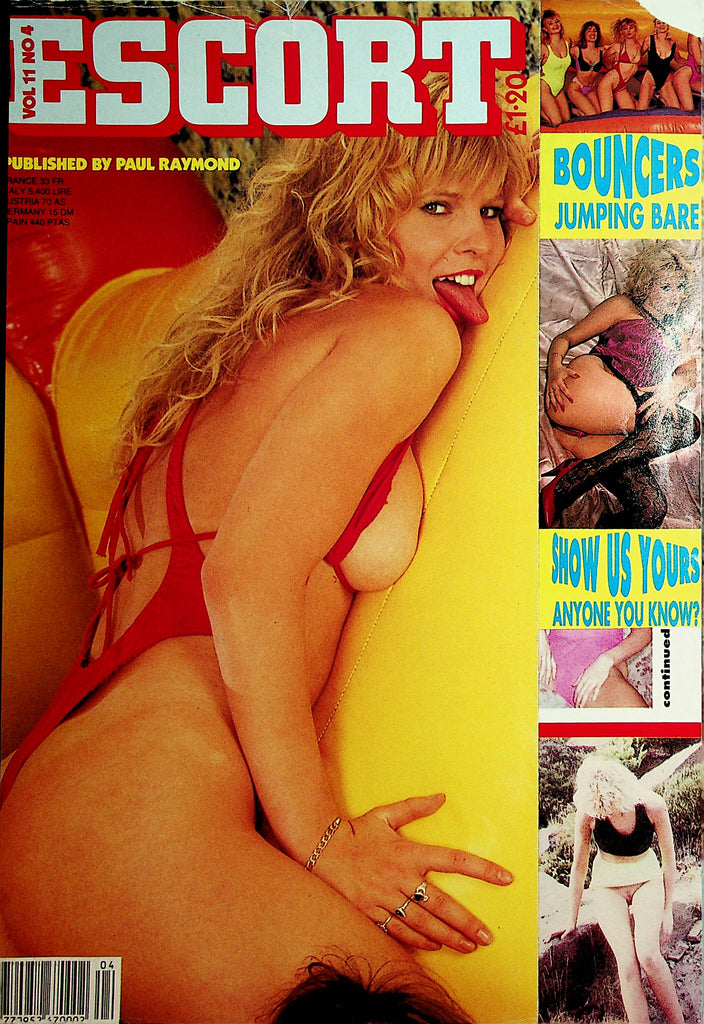 Escort Magazine   Covergirl Michelle    vol.11 #4  1991  Paul Raymond     121421lm-dm2