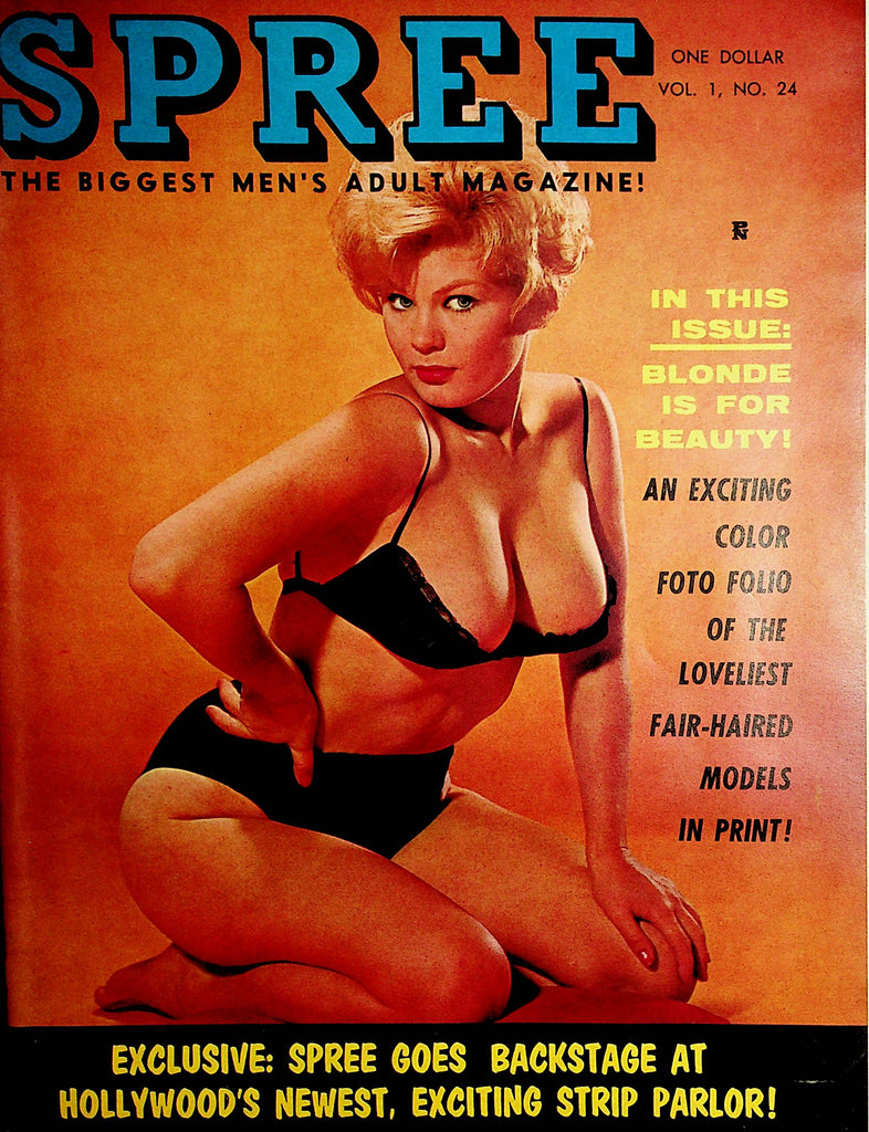 Spree Magazine   Blonde Is For Beauty- Tantalizing Jeanie Williams vol.1 #24 1961   082421lm-dm