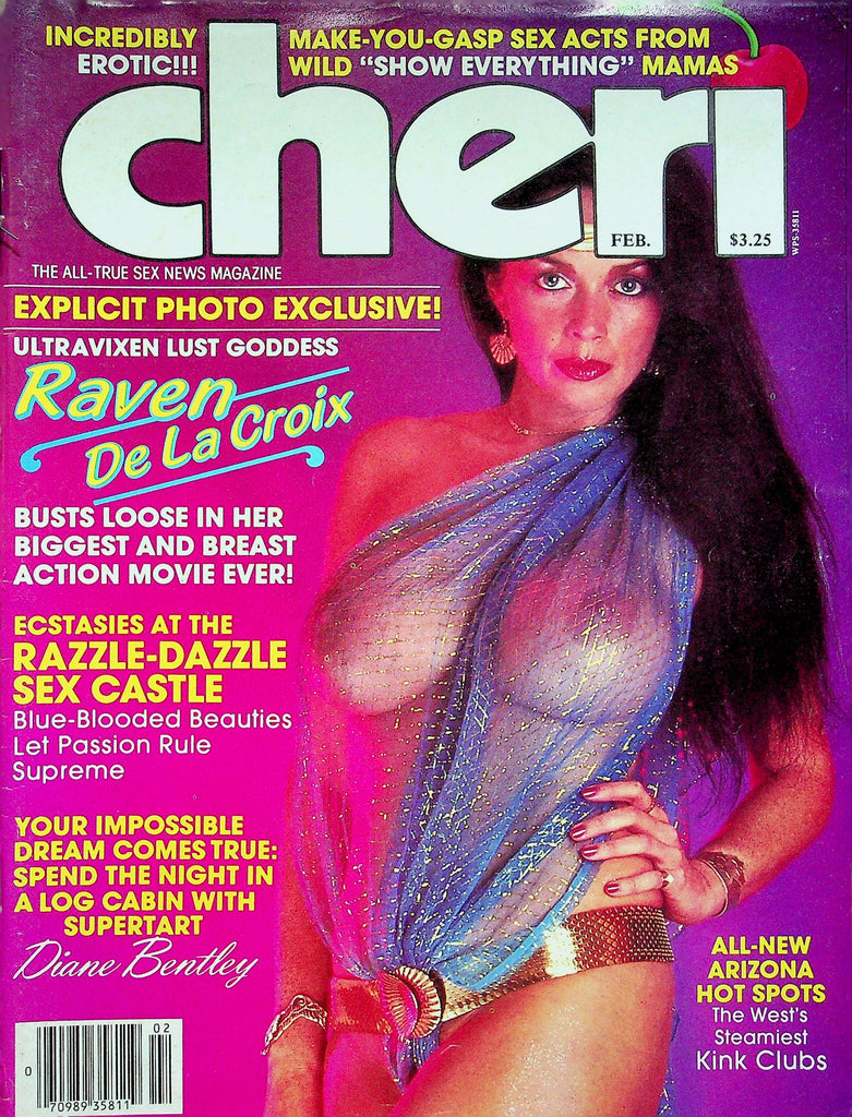 Cheri Magazine Raven De La Croix & Robyn February 1984 091522RP