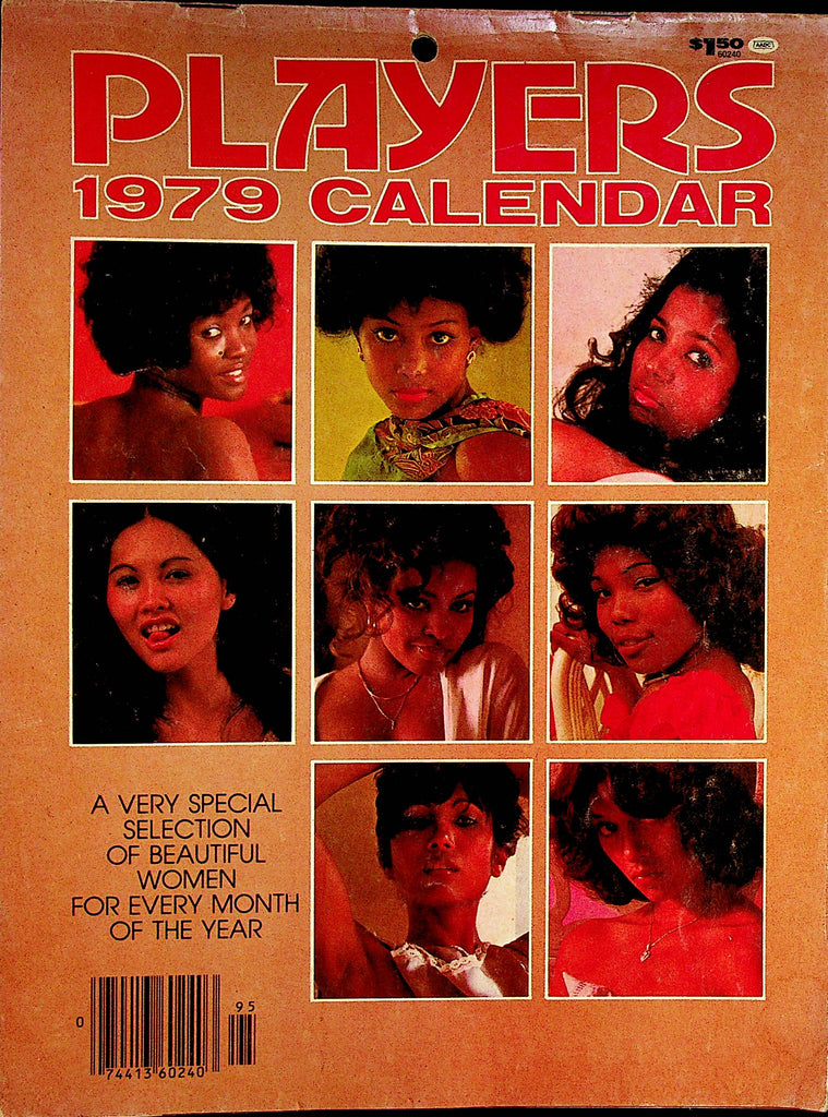 Players 1979 Vintage Calendar  Beautiful Black Women Spread For You     041923lm-pcal