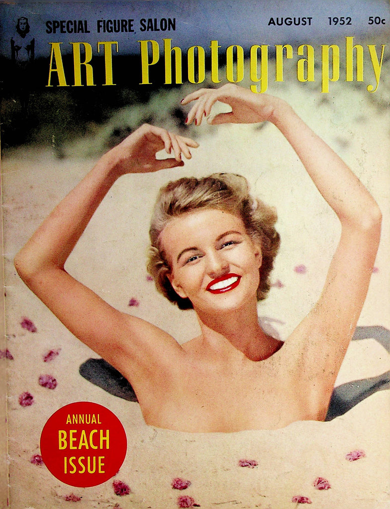 Art Photography Special Figure Salon Magazine  Annual Beach Issue  August 1952      071722lm-p