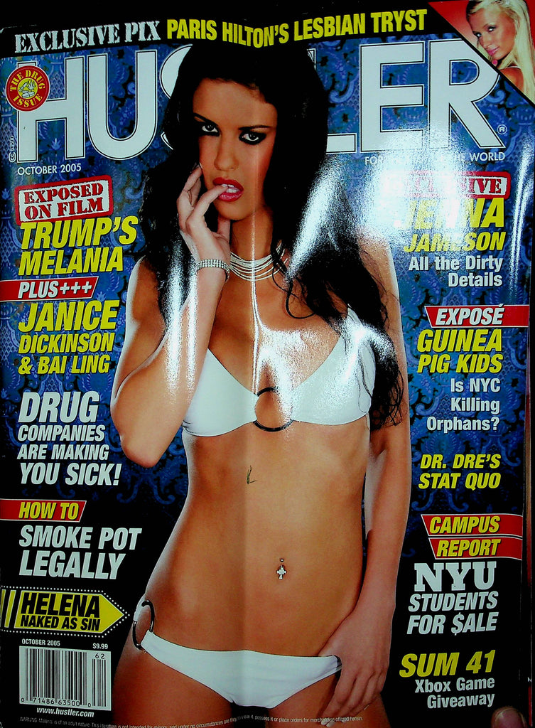 Hustler Magazine Jenna Jameson & Janice Dickinson October 2005 010223RP