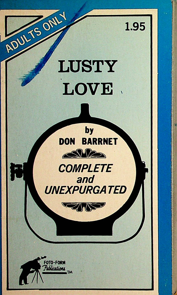 Lusty Love Novel  by Don Barrnet  1969     092221lm-dmB