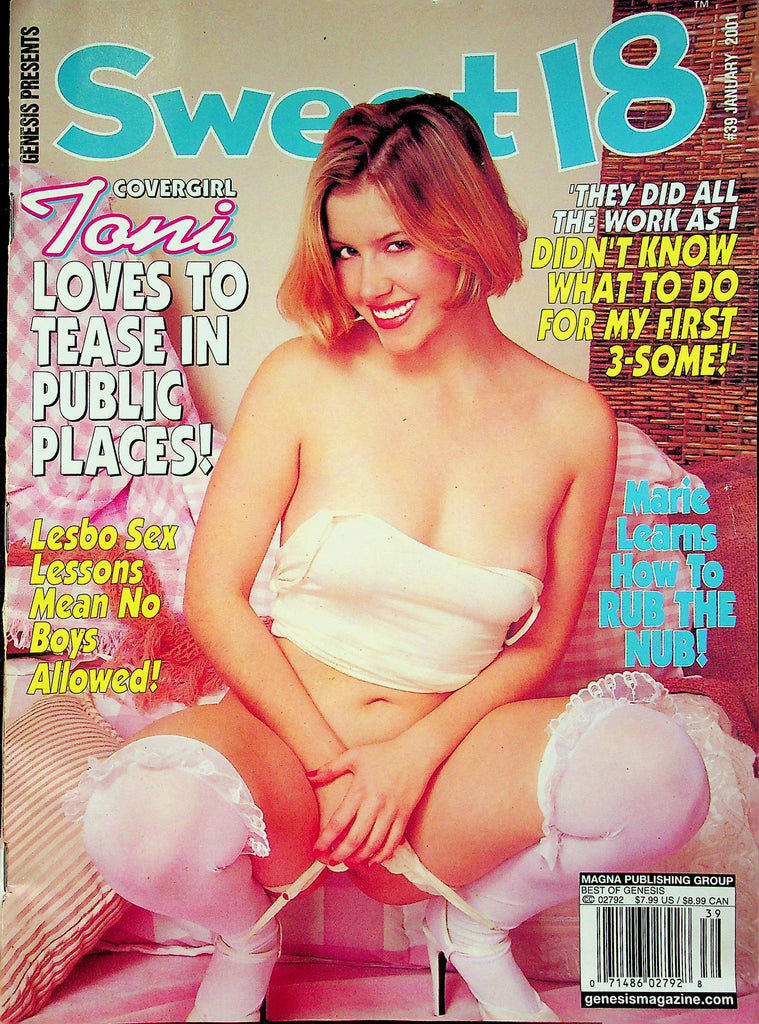 Genesis Presents Sweet 18 Magazine Toni & Marie January 2001 #39 091422RP