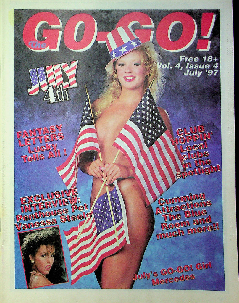 Pennsylvania Adult Entertainment Guide The Go-Go! Magazine Ft. Mercedes & 4th Of July 1997 033123RP