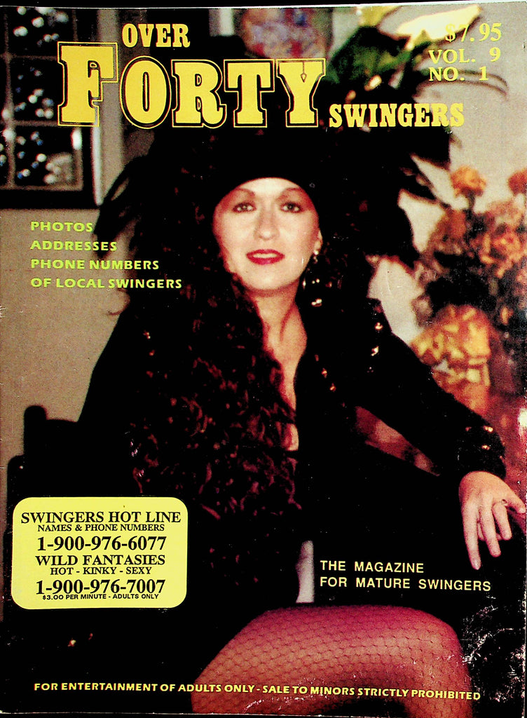 Over Forty Swingers Contact Magazine  vol.9 #1  1993    012622lm-dm