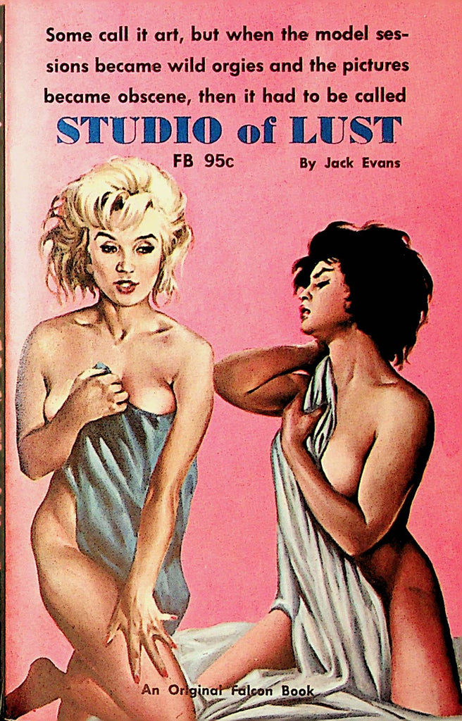 Studio Of Lust Novel by Jack Evans 1964  Falcon Books     092321lm-dm
