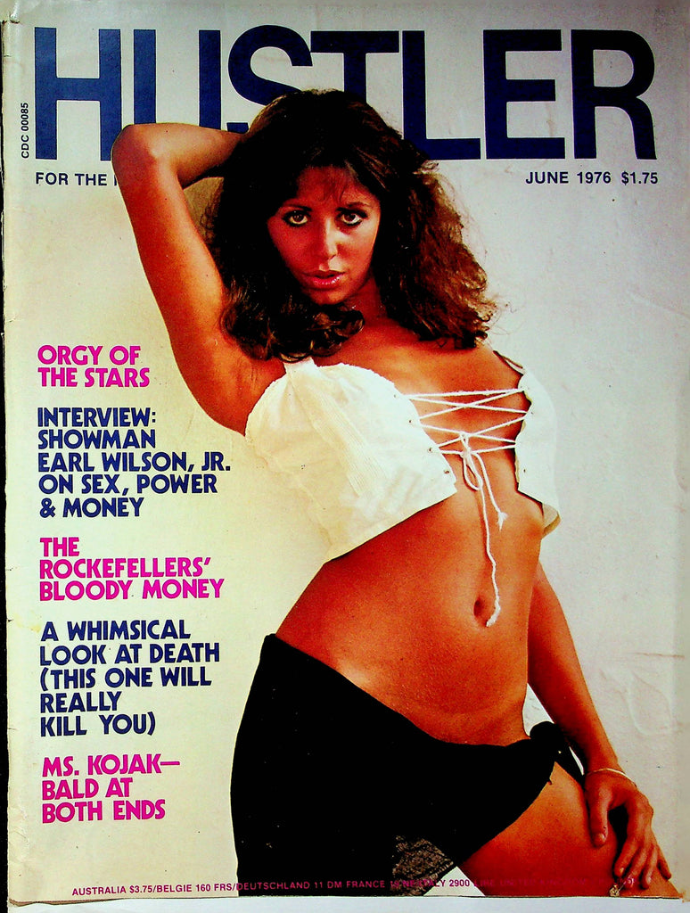 Hustler Magazine Earl Wilson Jr. & The Rockefellers' June 1976 012823RP