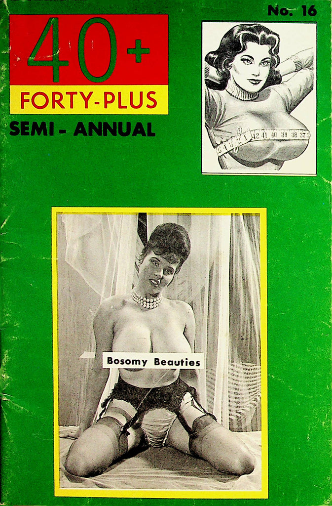 40+ Busty Vintage Semi-Annual Magazine  Bosomy Beauties  1960's   062722lm-p