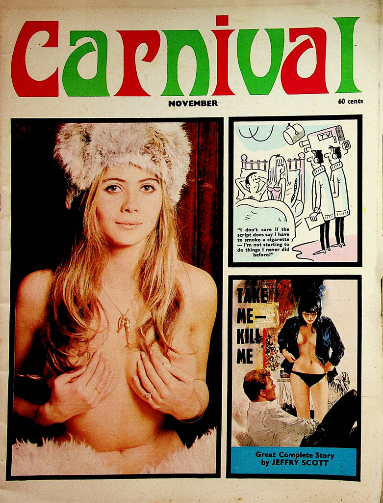 Carnival Vintage Magazine  Busty Samantha Soames  October /November 1969     022823lm-p