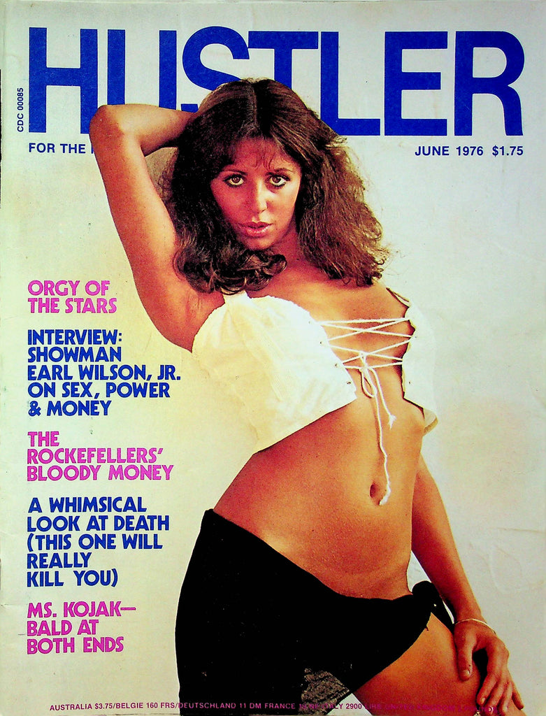 Hustler Magazine Earl Wilson Jr. Interview Ft. Pat & Pola June 1976 032723RP5