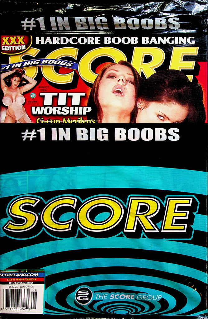 Score Busty Magazine  Merilyn Sakova   August 2006  New   032823lm-p