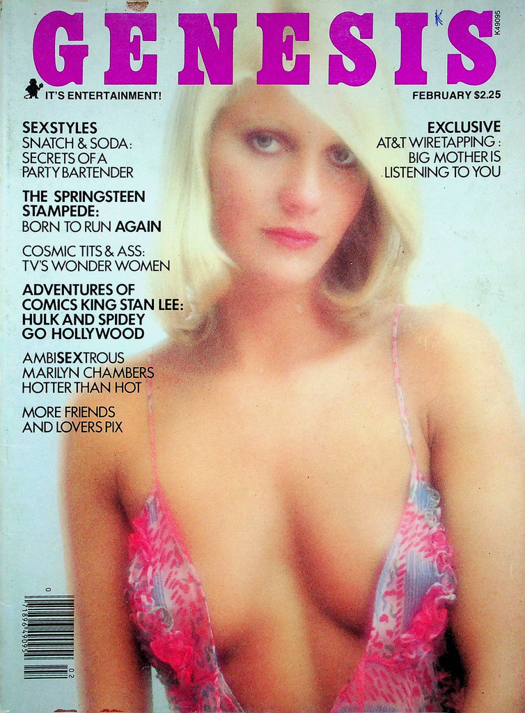 Genesis Magazine  Delbert McClinton & Kara & Stan Lee Interview February 1979 081822RP