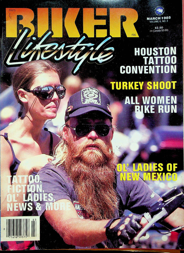 Biker Lifestyle Magazine Houston Tattoo Convention March 1985 070622RP
