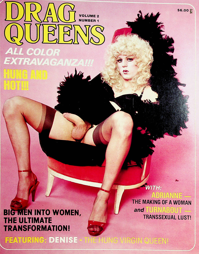 Drag Queens Magazine Adrianne-The Making Of A Woman  vol.2 #1  1980     092921lm-dm