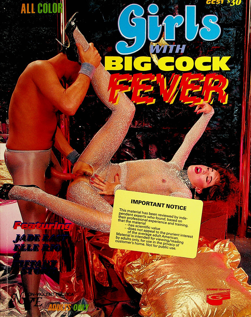 Girls With Big Cock Fever Magazine  Jade East, Elle Rio & Tiffany Storm 1990's  071221lm-sh