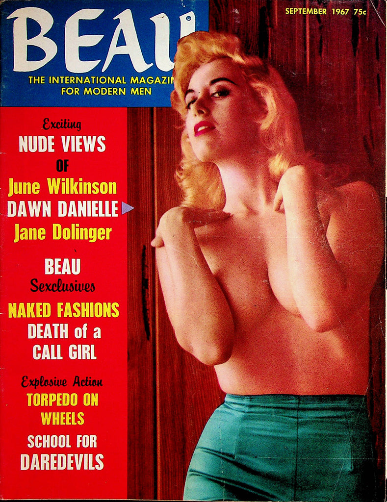 Beau Busty Magazine   June Wilkinson, Jane Dolinger, Dawn Danielle  September 1967      071622lm-p