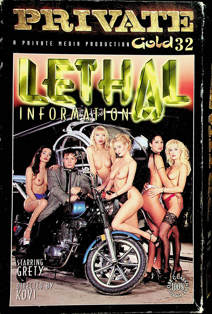 Lethal Information VHS  Starring Grety XXX  by Private Gold 32  061221lm-sh
