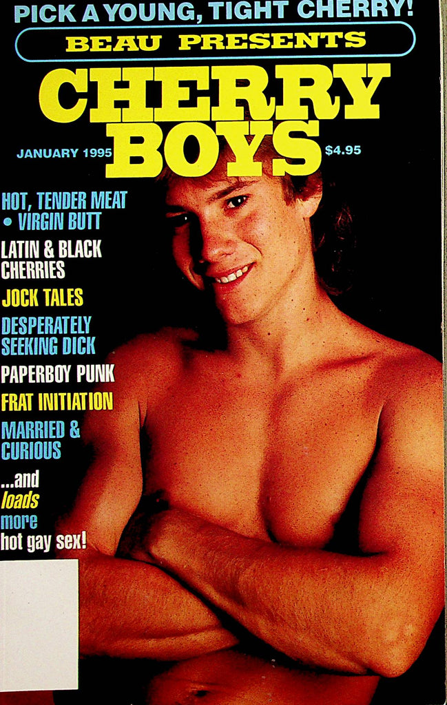 Cherry Boys Gay Digest  Hot, Tender Meat, Virgin Butt  January 1995    040523lm-p