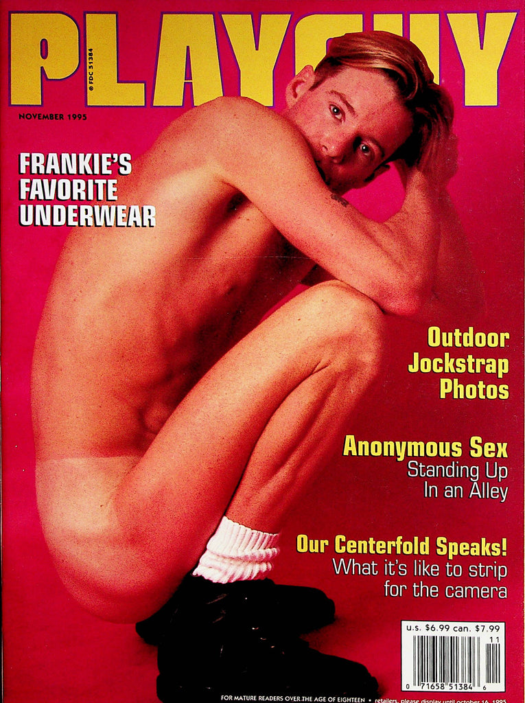 Playguy Gay Magazine  Frankie's Favorite Underwear  November 1995     091522lm-p