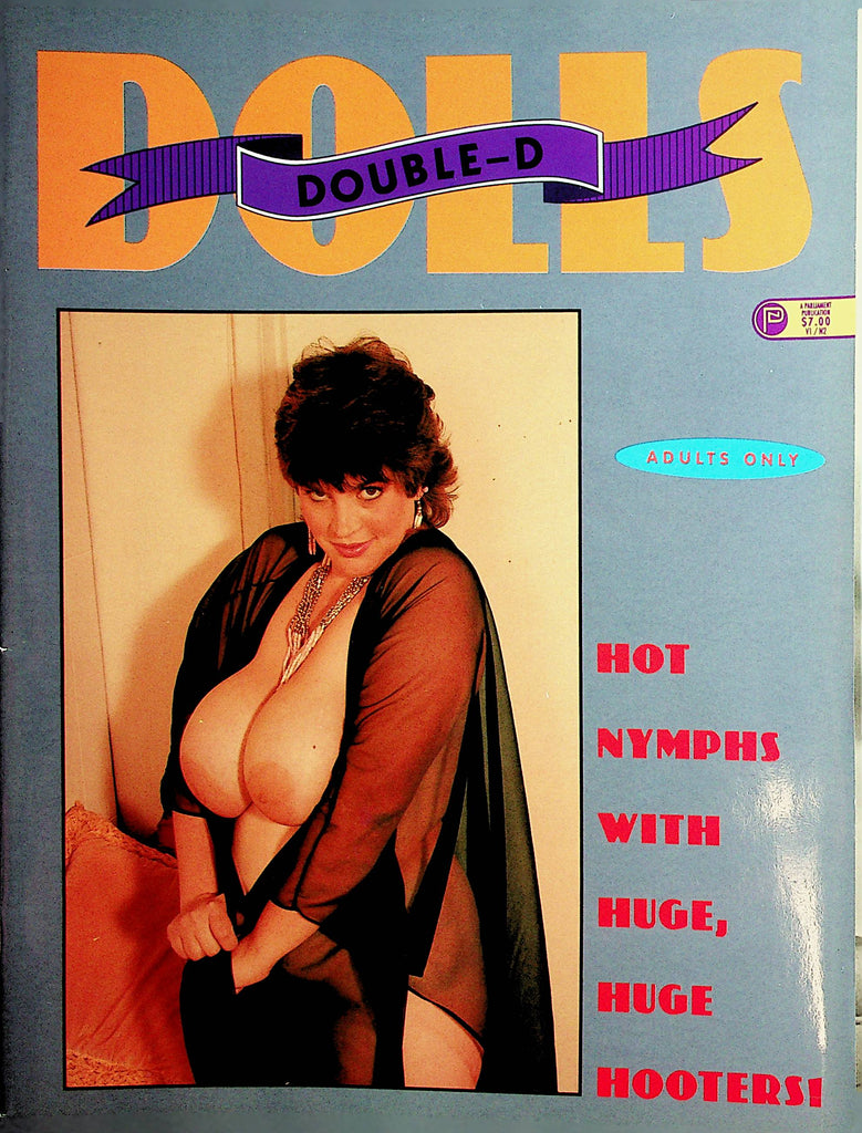 Double-D Dolls Magazine  Covergirl Busty Hope  vol.1 #2  1990's  Parliament Publication   021622lm-p