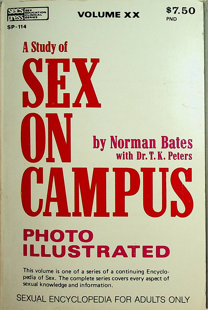 A Study Of Sex On Campus Photo Illustrated vol. XX  1971  by Norman Bates    062621lm-DM