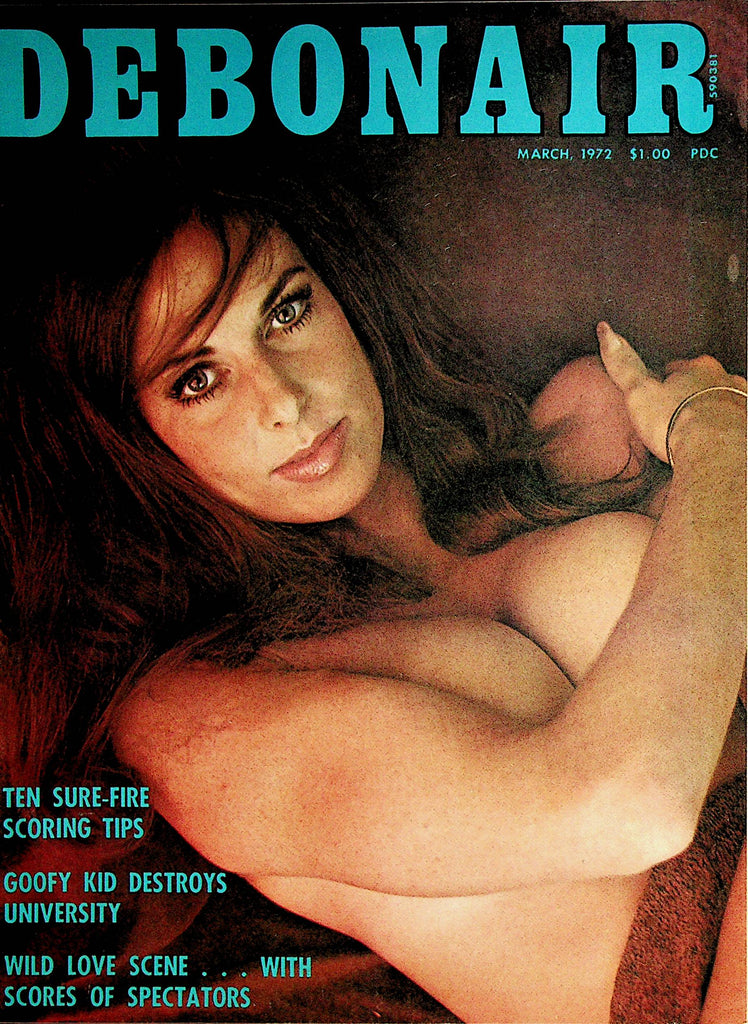 Debonair Busty Magazine  Cover Girl Joanne Pettit  March 1972     083122lm-p