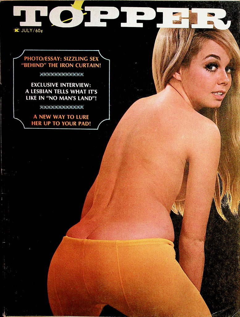 Topper Busty Magazine  Centerfold Girl Suzi  July 1968    070322lm-p