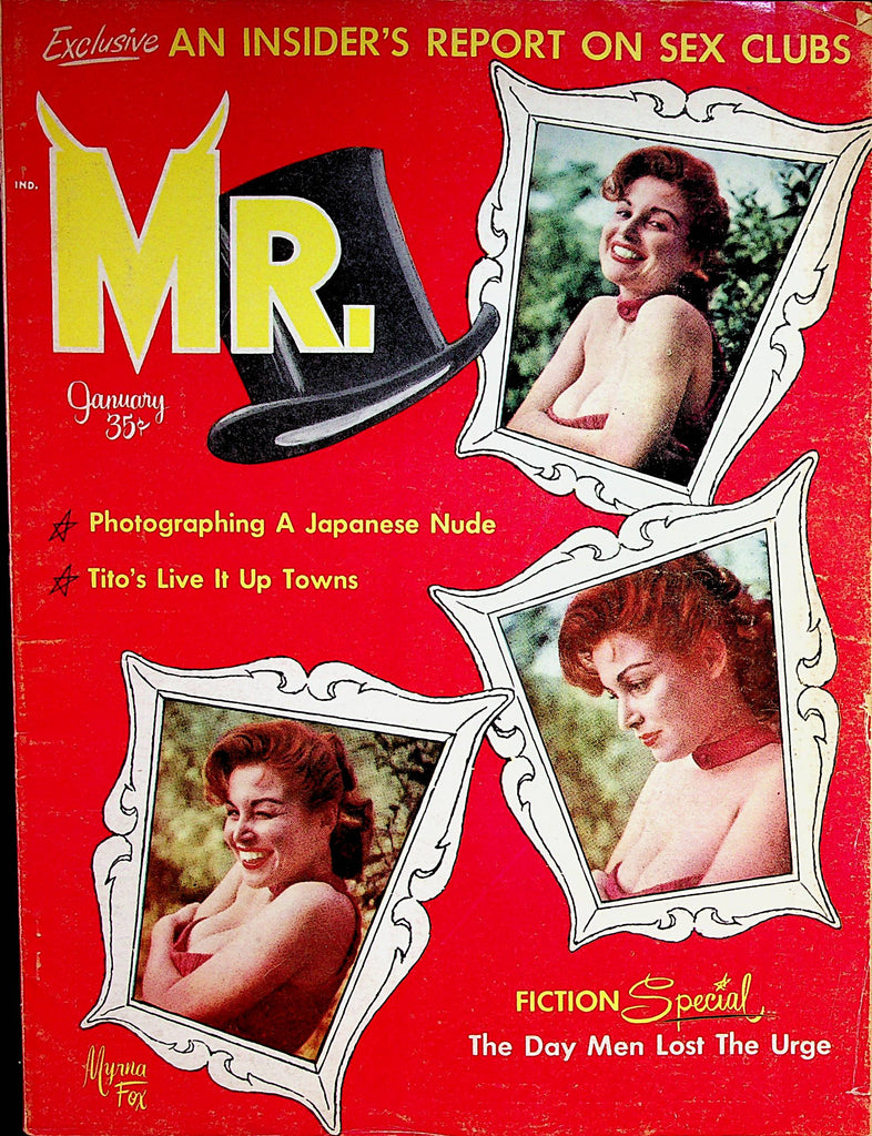 Mr. Vintage Magazine Myrna Fox / Photographing A Japanese Nude January –  Mr-Magazine