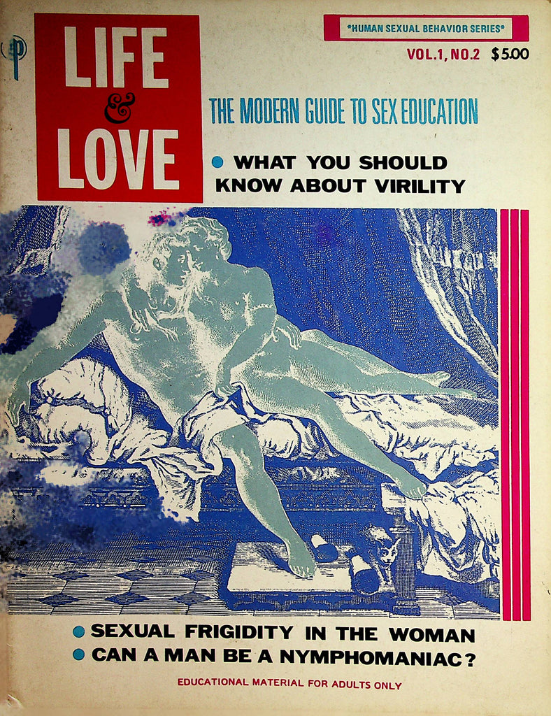 Life & Love The Modern Guide To Sex Education  vol.1 #2 1970's   072022lm-p