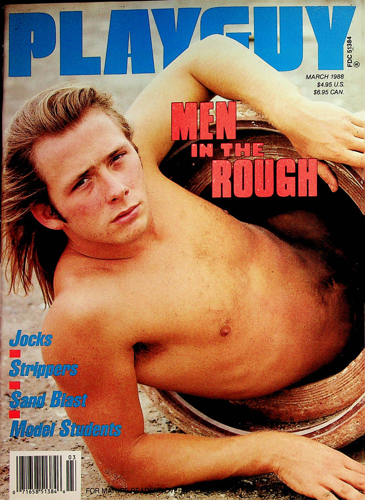 Playguy Gay Magazine   Men In The Rough  March 1988     080522lm-p
